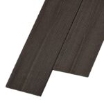 Композитная заборная доска из ДПК, планкен Savewood R 145x9 мм цвет коричневый