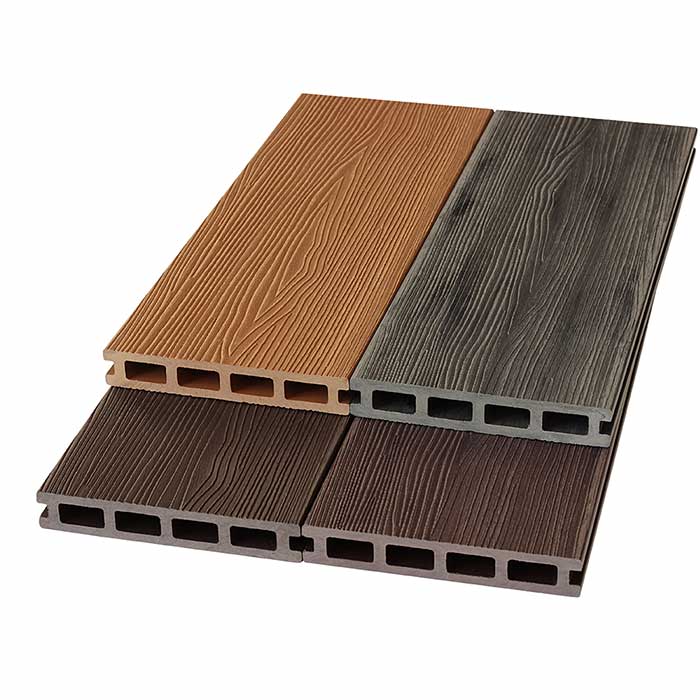 Все цвета террасной доски из древесно-полимерного композита Nextwood Expert 3D+3D 146х24 сторона 1 фото